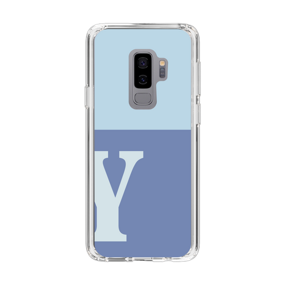 Slim Protection Case［ Original - initial two tone - Y blue ］