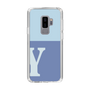 Slim Protection Case［ Original - initial two tone - Y blue ］