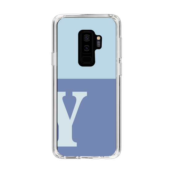 Slim Protection Case［ Original - initial two tone - Y blue ］