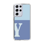 Slim Protection Case［ Original - initial two tone - Y blue ］