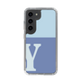 Slim Protection Case［ Original - initial two tone - Y blue ］