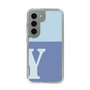 Slim Protection Case［ Original - initial two tone - Y blue ］