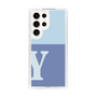 Slim Protection Case［ Original - initial two tone - Y blue ］