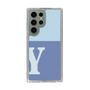 Slim Protection Case［ Original - initial two tone - Y blue ］