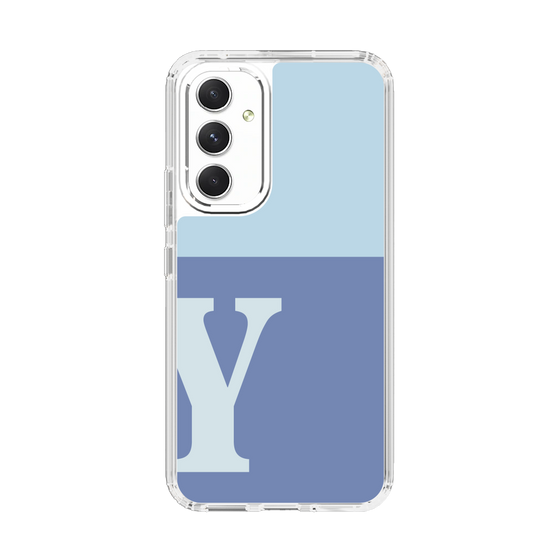 Slim Protection Case［ Original - initial two tone - Y blue ］