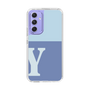 Slim Protection Case［ Original - initial two tone - Y blue ］