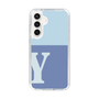 Slim Protection Case［ Original - initial two tone - Y blue ］