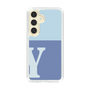 Slim Protection Case［ Original - initial two tone - Y blue ］