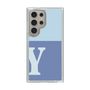 Slim Protection Case［ Original - initial two tone - Y blue ］