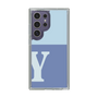 Slim Protection Case［ Original - initial two tone - Y blue ］