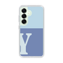 Slim Protection Case［ Original - initial two tone - Y blue ］