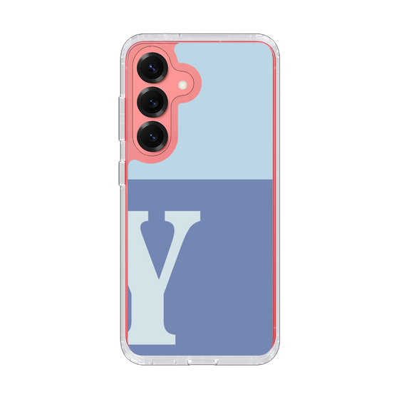 Slim Protection Case［ Original - initial two tone - Y blue ］