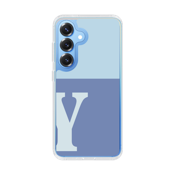 Slim Protection Case［ Original - initial two tone - Y blue ］