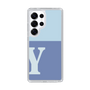 Slim Protection Case［ Original - initial two tone - Y blue ］