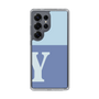 Slim Protection Case［ Original - initial two tone - Y blue ］
