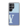 Slim Protection Case［ Original - initial two tone - Y blue ］