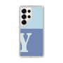 Slim Protection Case［ Original - initial two tone - Y blue ］