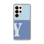 Slim Protection Case［ Original - initial two tone - Y blue ］