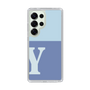 Slim Protection Case［ Original - initial two tone - Y blue ］