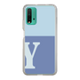 Slim Protection Case［ Original - initial two tone - Y blue ］