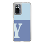 Slim Protection Case［ Original - initial two tone - Y blue ］
