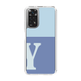 Slim Protection Case［ Original - initial two tone - Y blue ］
