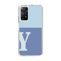 Slim Protection Case［ Original - initial two tone - Y blue ］