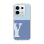 Slim Protection Case［ Original - initial two tone - Y blue ］