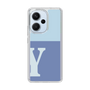 Slim Protection Case［ Original - initial two tone - Y blue ］