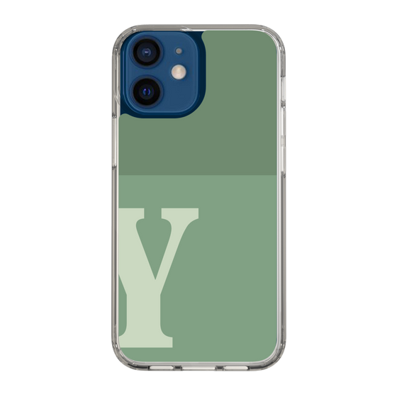 Slim Protection Case［ Original - initial two tone - Y green ］