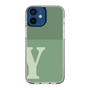 Slim Protection Case［ Original - initial two tone - Y green ］