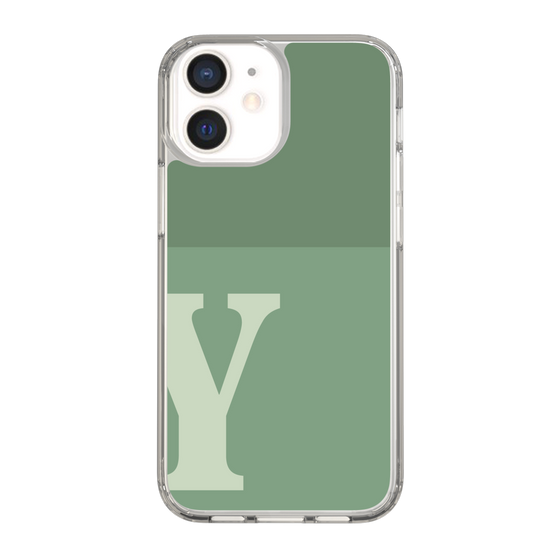 Slim Protection Case［ Original - initial two tone - Y green ］