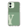Slim Protection Case［ Original - initial two tone - Y green ］