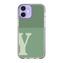 Slim Protection Case［ Original - initial two tone - Y green ］