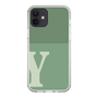 Slim Protection Case［ Original - initial two tone - Y green ］