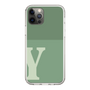Slim Protection Case［ Original - initial two tone - Y green ］