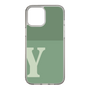 Slim Protection Case［ Original - initial two tone - Y green ］