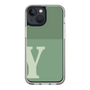 Slim Protection Case［ Original - initial two tone - Y green ］