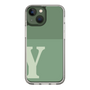 Slim Protection Case［ Original - initial two tone - Y green ］
