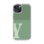 Slim Protection Case［ Original - initial two tone - Y green ］