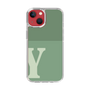 Slim Protection Case［ Original - initial two tone - Y green ］