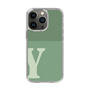 Slim Protection Case［ Original - initial two tone - Y green ］