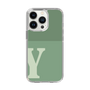 Slim Protection Case［ Original - initial two tone - Y green ］