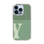 Slim Protection Case［ Original - initial two tone - Y green ］