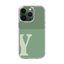 Slim Protection Case［ Original - initial two tone - Y green ］