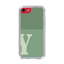 Slim Protection Case［ Original - initial two tone - Y green ］
