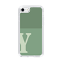 Slim Protection Case［ Original - initial two tone - Y green ］