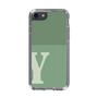 Slim Protection Case［ Original - initial two tone - Y green ］