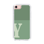 Slim Protection Case［ Original - initial two tone - Y green ］