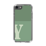 Slim Protection Case［ Original - initial two tone - Y green ］